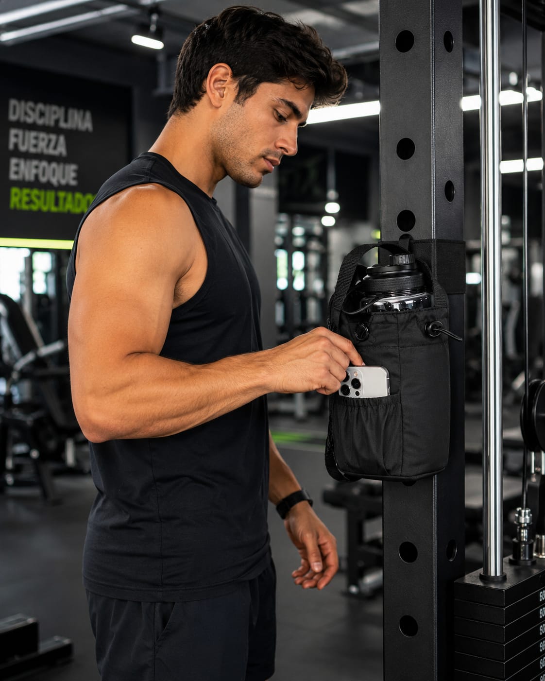 Bolso Magnético para Gimnasio
