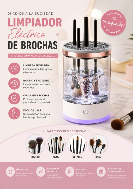 LIMPIADOR DE BROCHAS ELECTRICO
